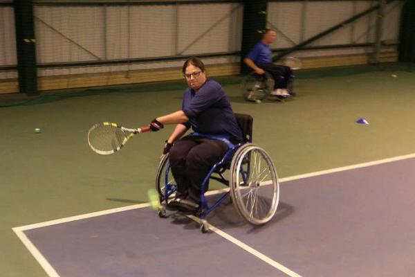 Wheelchair Tennis at Ipswich Sports Club